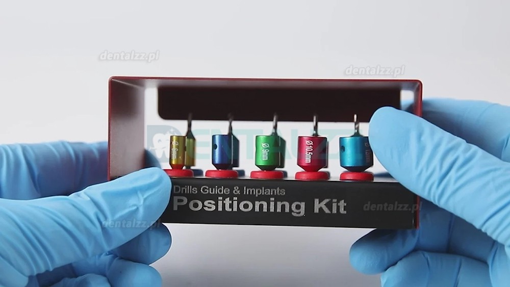 Zestaw Prowadnic Wiertła i Pozycjonowania Implant&oacute;w Stomatologicznych